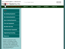 Tablet Screenshot of diptechsystems.com